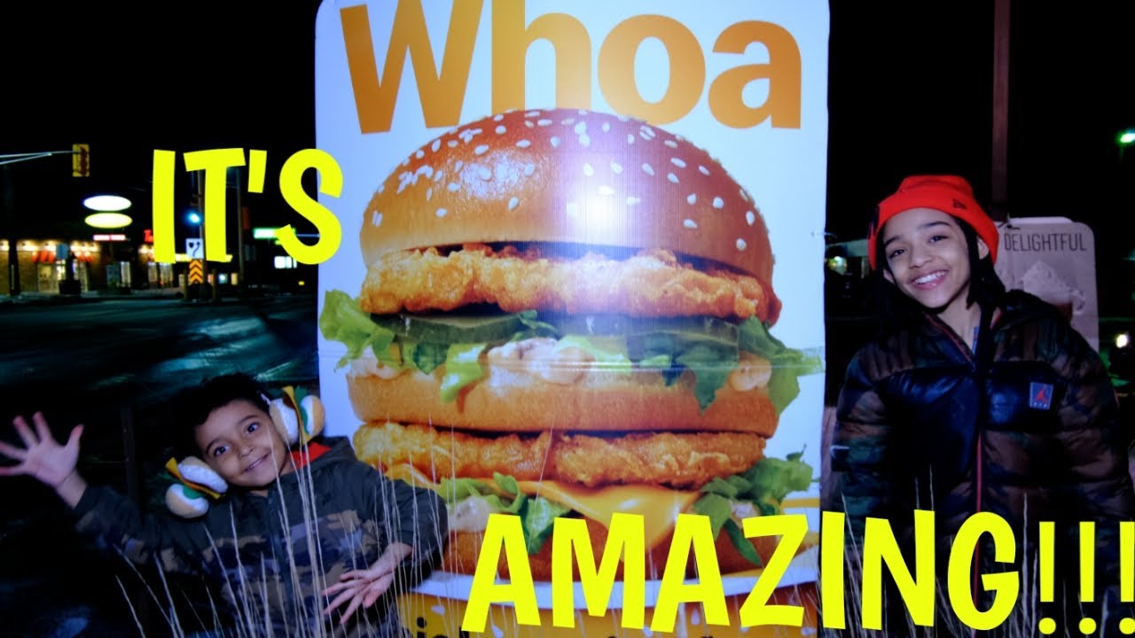 McDonald&rsquo;s New Big Mac Chicken Review  #McDonalds #bigmac #bigmacchicken #chickenbigmac