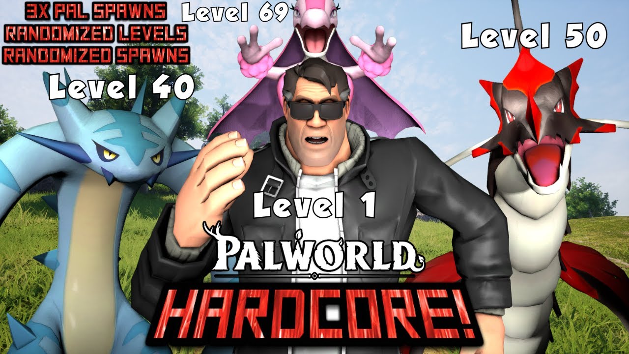 Делаем Palworld невероятно сложным! (Хардкорное прохождение с 3-кратным рандомизированным появлен...