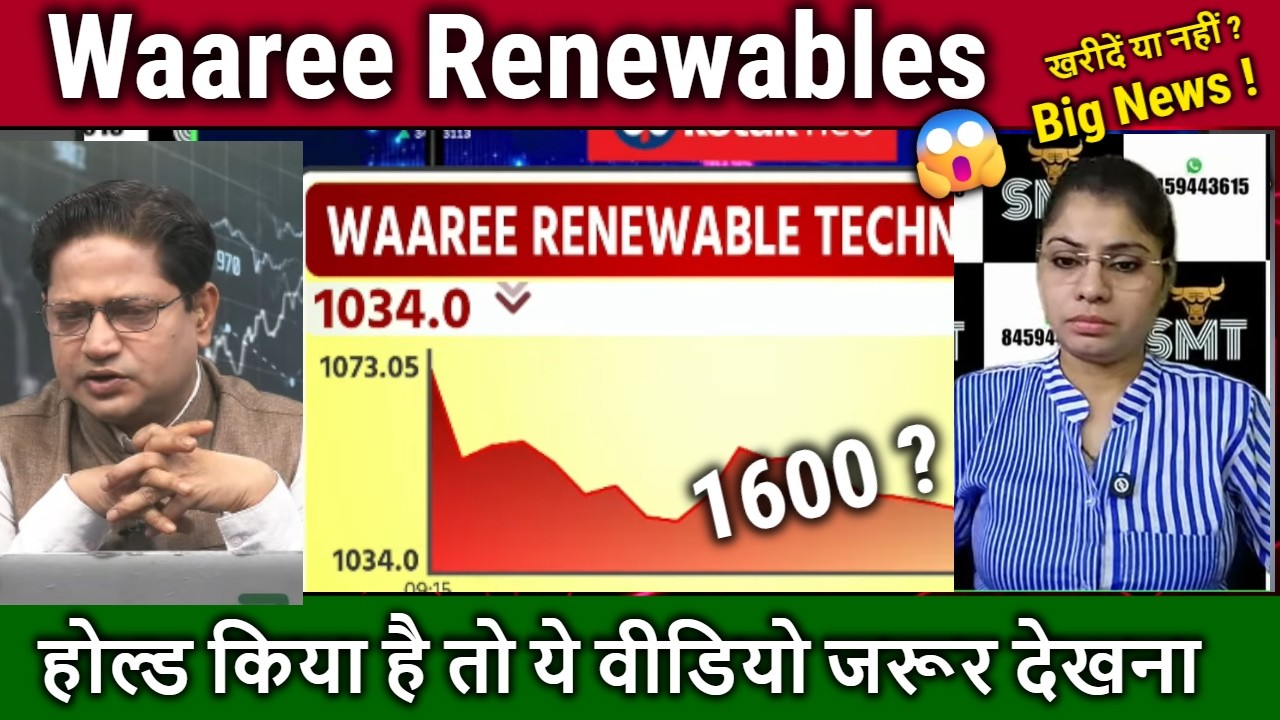 Waaree Renewables share latest news,Buy or sell ? waaree Renewable Tech Stock Analysis,target 2030