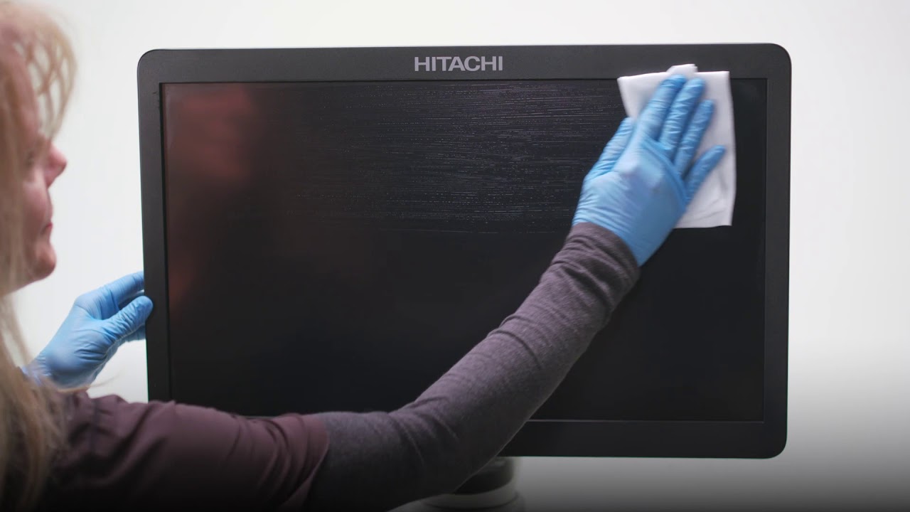 ARIETTA 850: How to Clean Monitor