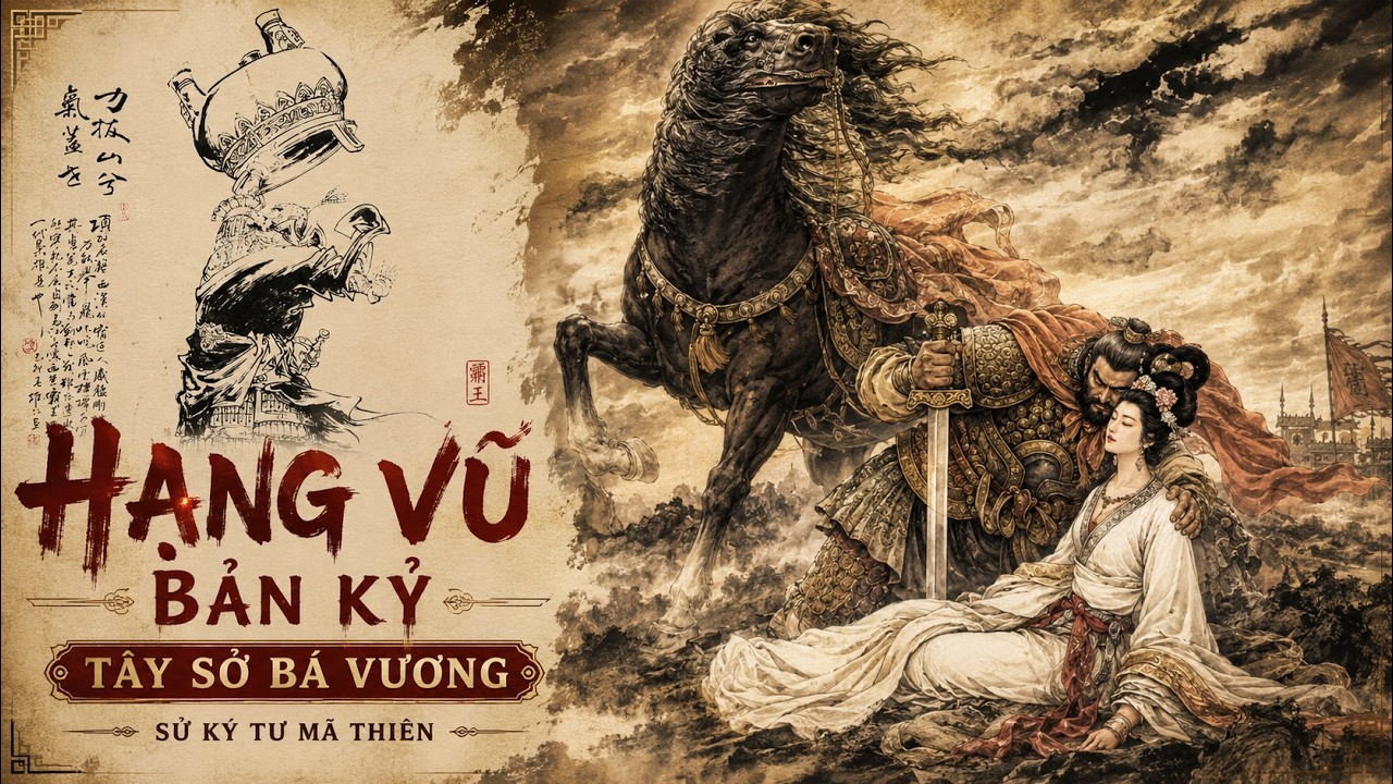 Hạng Vũ Bản Kỷ : Tây Sở Bá Vương | Sử Ký Tư Mã Thiên