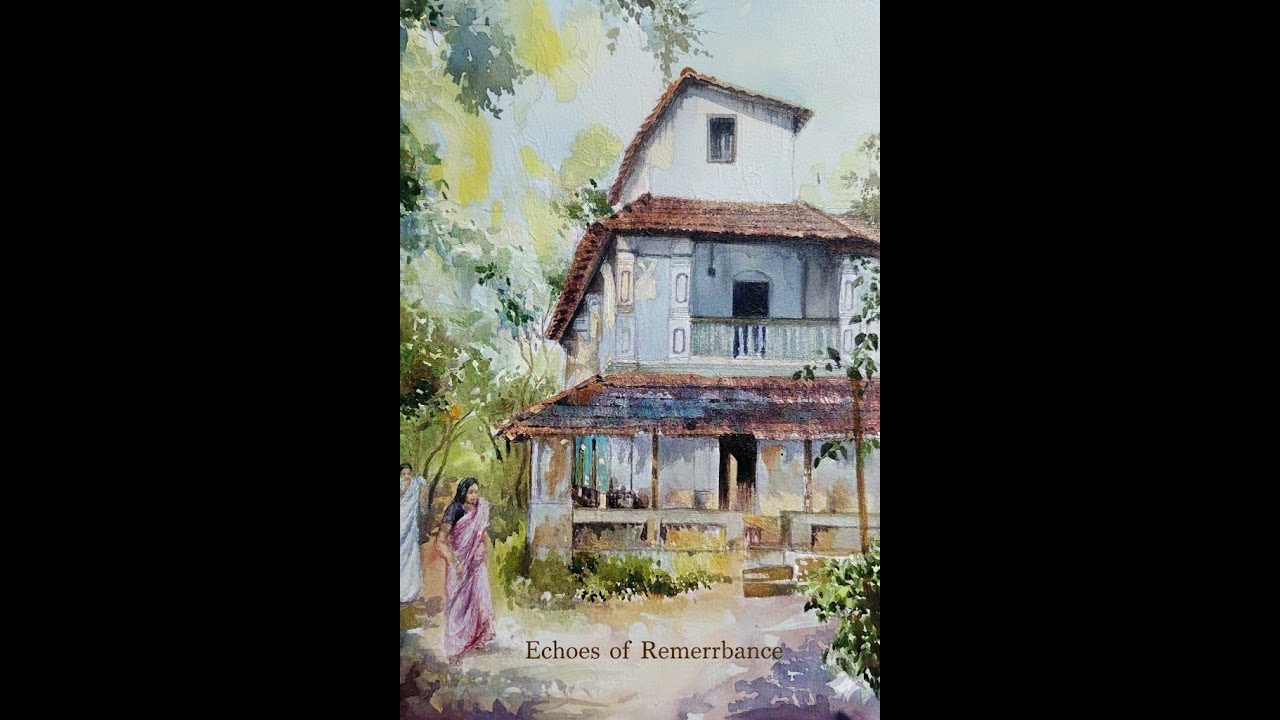 Satish ! Painting Shalini Menon