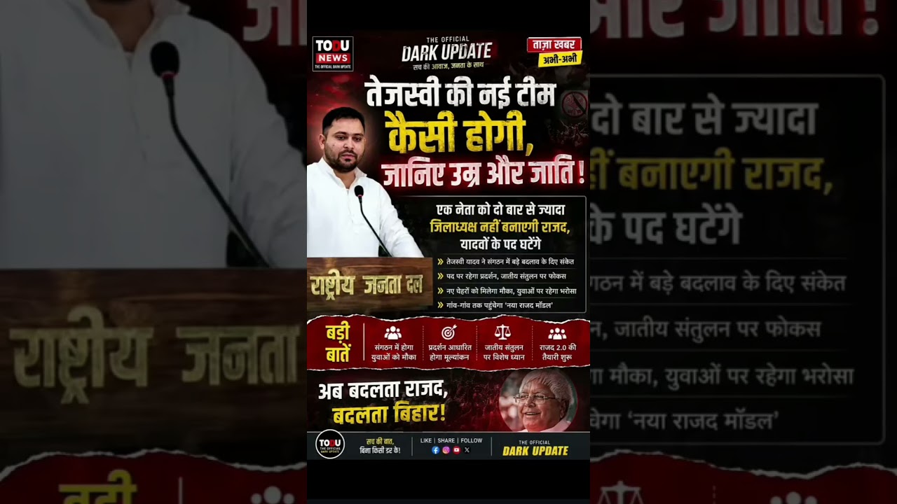 tejasvi Yadav 🙌🙏❤️...#rjd #sarkar #laluprasadyadav #viralshorts