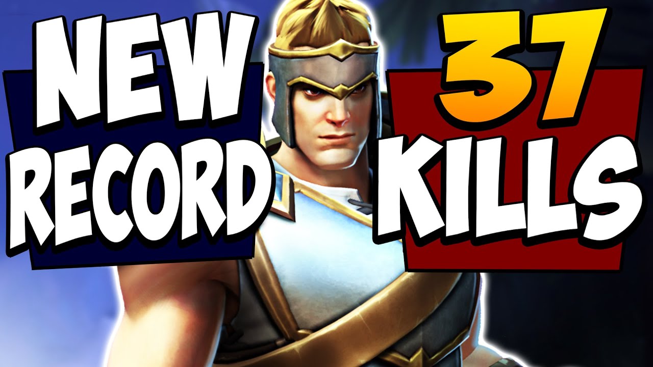 DESTROYING My Old Kill Record - 37 KILLS Solo Squads | Realm Royale