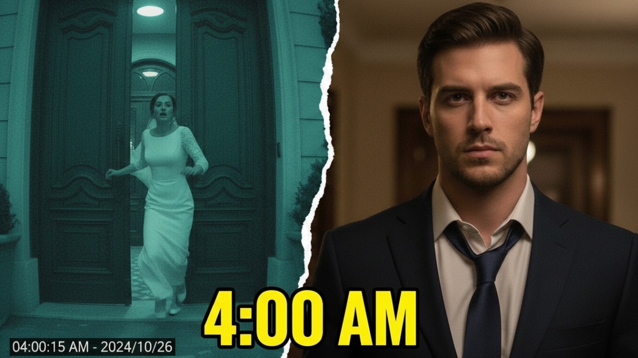 She Tried to Leave the Mansion Before Dawn — Security Cameras Recorded Her Final Steps | True Crime