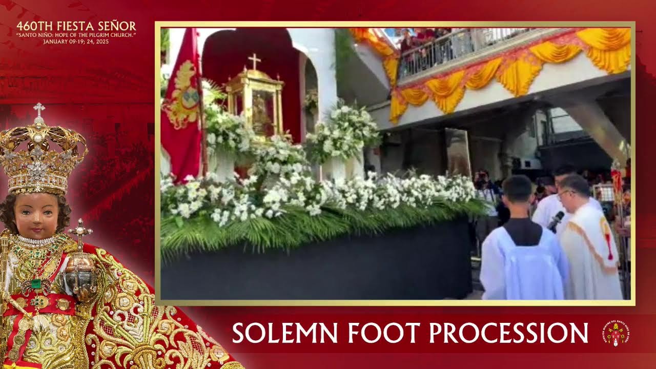 Visperas Day | Solemn Foot Procession | January 18, 2025 | 1:00 PM