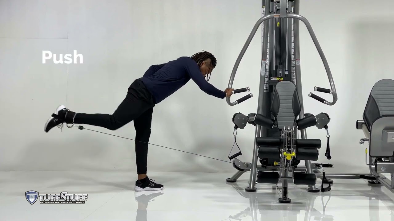 TuffStuff Leg Exercises SXT 550 Hybrid Home Gym | Fitness Direct