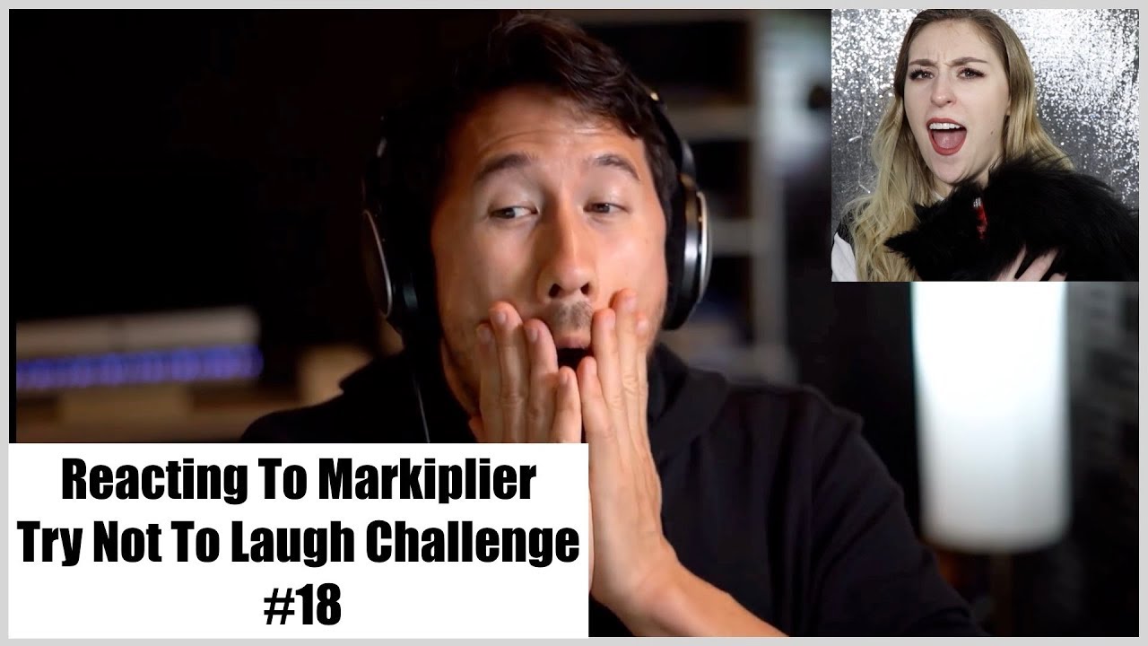 Reacting to Markiplier Try Not To Laugh Challenge #18