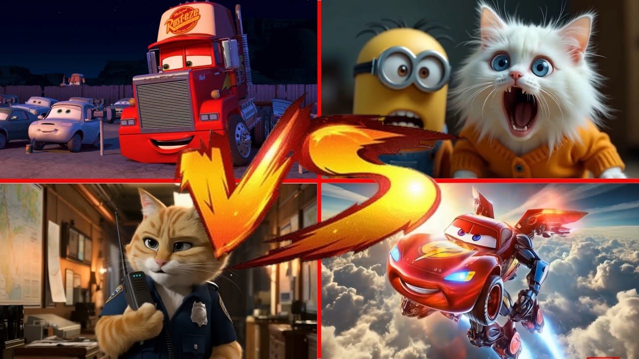 MACK SPIDER VS BRAIN MCQUEEN! 🧠🕷 Ultimate Monster Evolution Battle