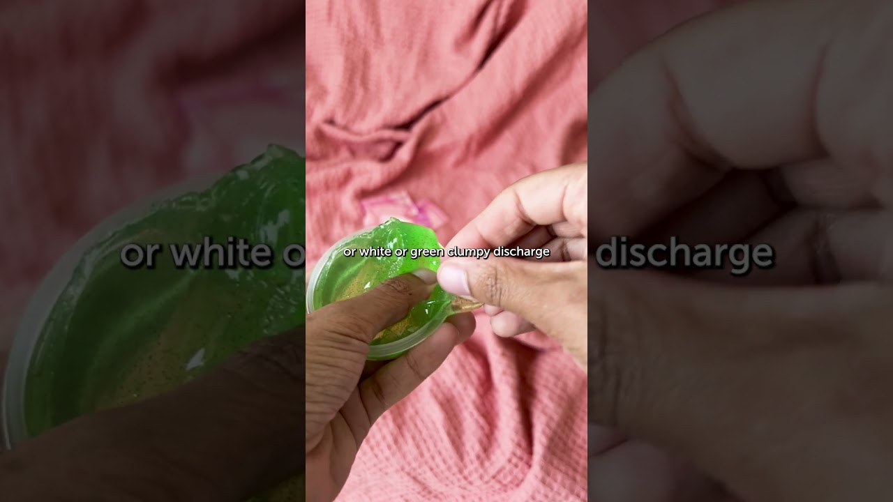 Is Your Vaginal Discharge Normal? #shorts #vaginitis #womenshealth #discharge