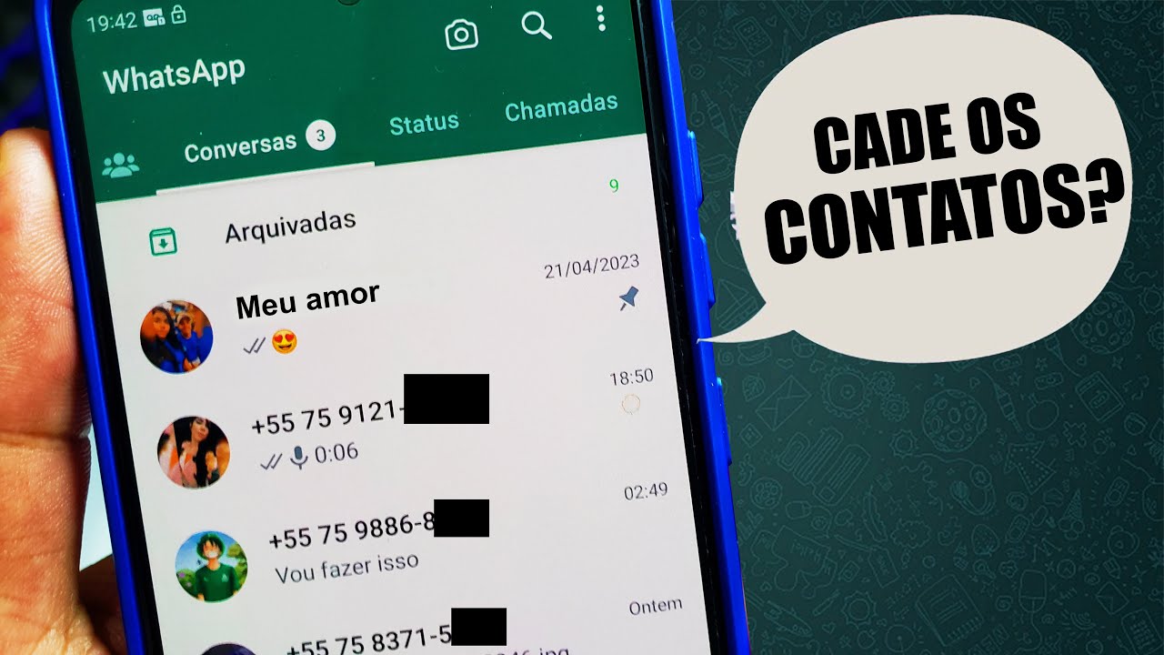 Nome do CONTATO N&atilde;o Aparece no WHATSAPP - Resolva agora em 1min