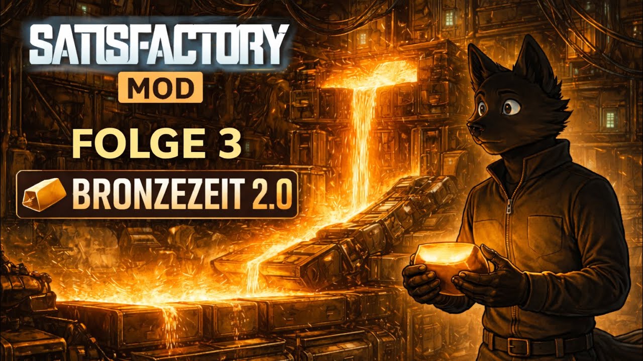 Satisfactory Plus Mod – Folge 3:Bronzezeit 2.0