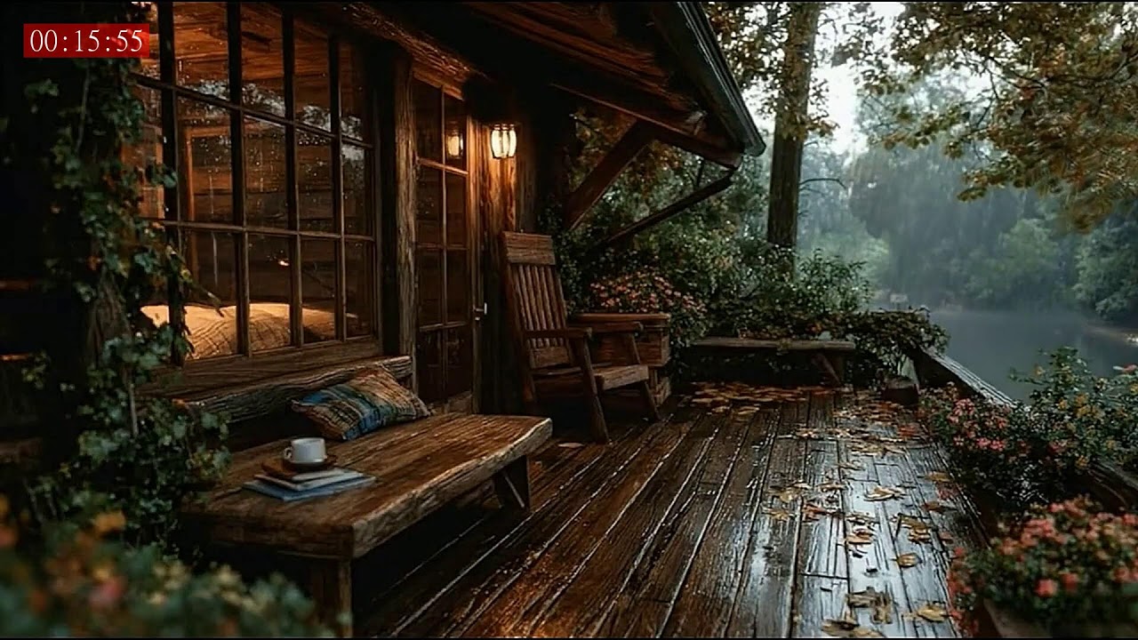 Heavy Rain and Thunder Night Therapy for Rest