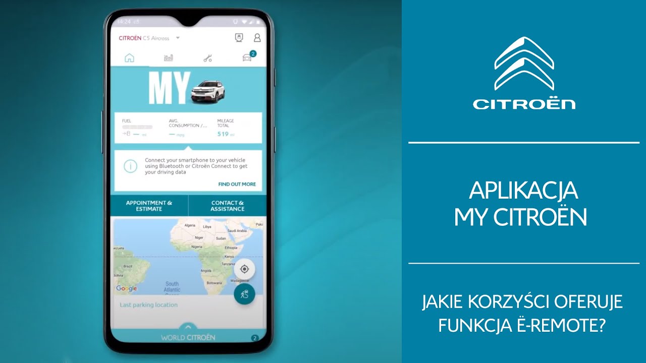 Jakie korzyści oferuje funkcja &Euml;-Remote Control, dostępna w aplikacji My Citro&euml;n?