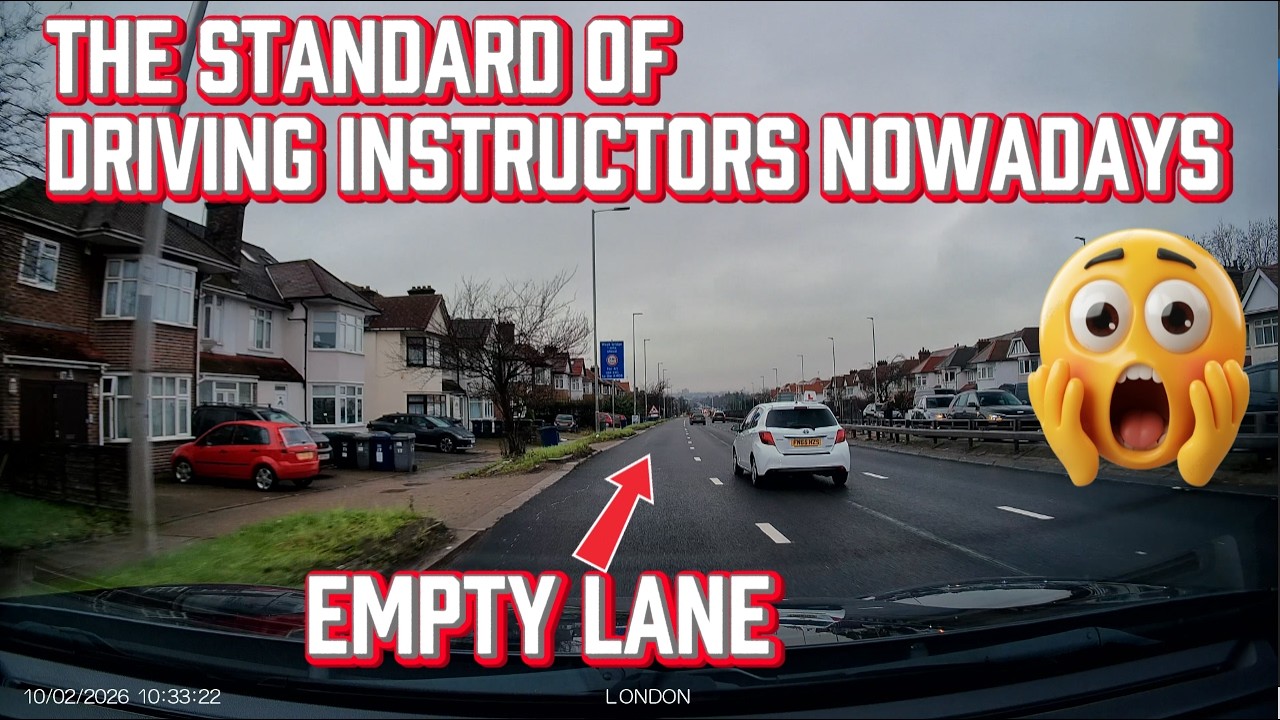Bad UK Driving Vol 492,  Guess the famous people that we are visiting