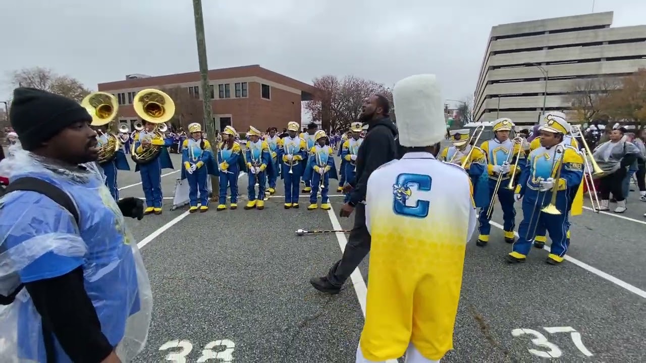 Greensboro nc Christmas parade band battle 2023