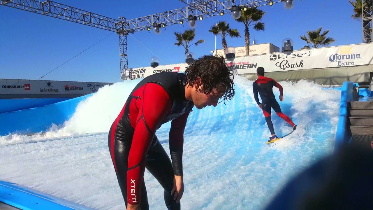 Eric Silverman and Sean Silveira Flowboarding at Wavehouse San Diego