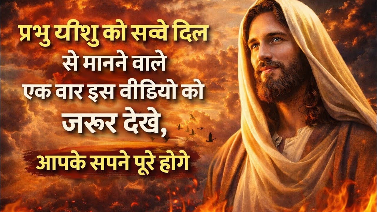 ✝️यह वीडियो प्रभु यीशु का एक प्रेम भरा और शक्ति देने वाला संदेश है✝️