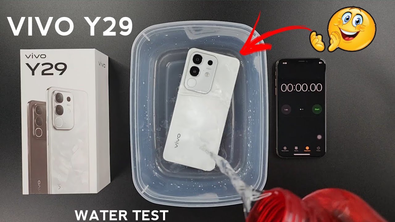 Vivo Y29 Water Test 💧💦| Let's See if Vivo Y29 is Waterproof or Not?
