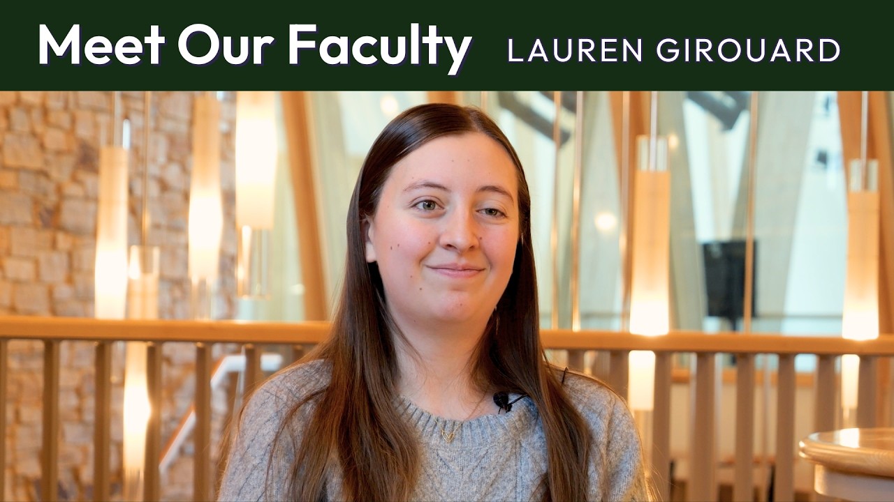 Meet Our Faculty: Lauren Girouard