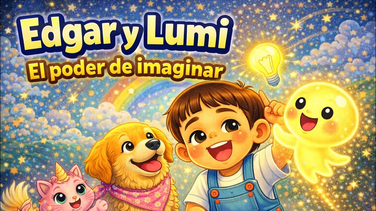 Edgar y Lumi ✨ El poder de imaginar | Cuento infantil narrado por Ginger 🐶