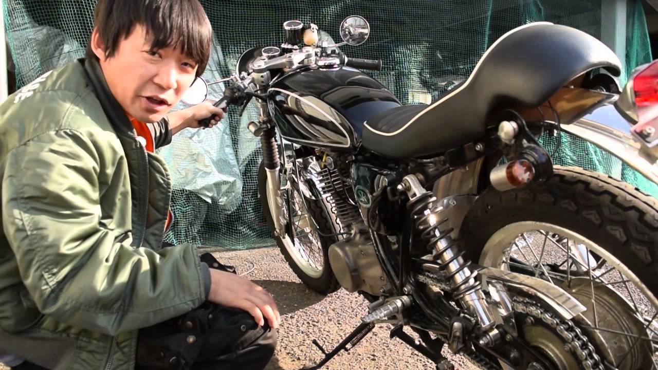 ヤマハＳＲ５００カフェカスタム：参考動画
