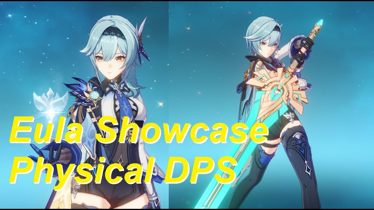EULA Physical DPS Build - Pale Flame and Gladiator Artifacts - Genshin Impact