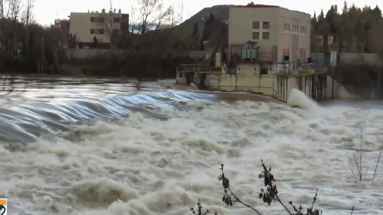 LOGROÑO - Crecida del rio Ebro