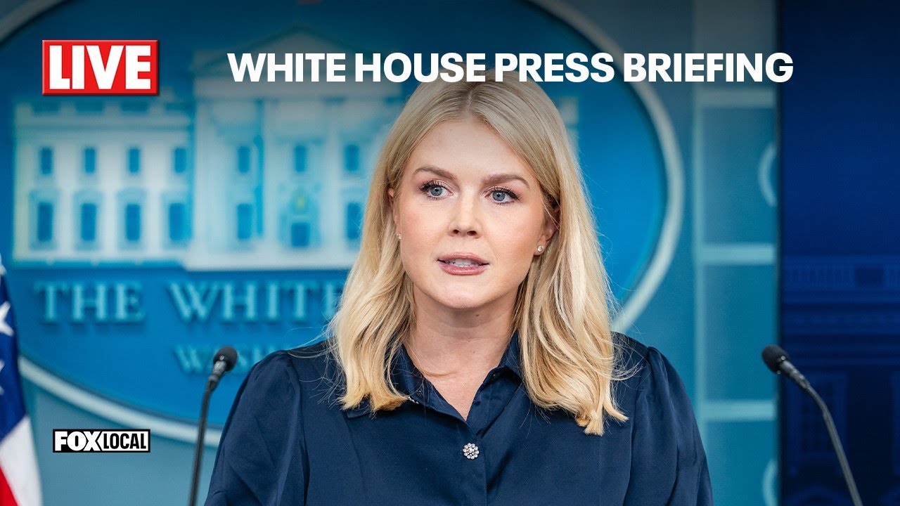 LIVE: White House Press Briefing with Karoline Leavitt