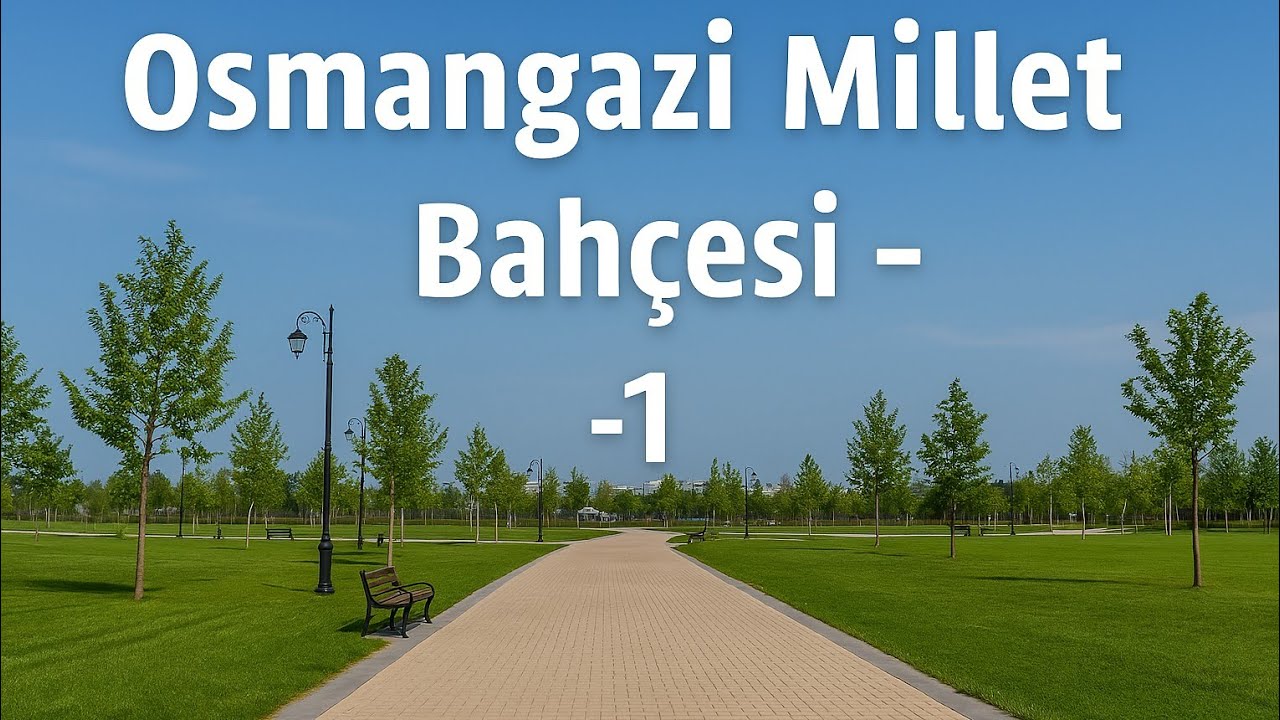 ümranie osmangazi millet parkı -Kuş Sesleri, Rüzgar ve Su Sesiyle Huzur 🌿