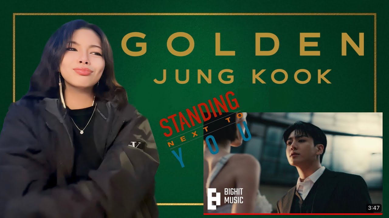 Reacting to ‘STANDING NEXT TO YOU’ by JUNGKOOK of BTS + his album ‘GOLDEN’ - PiChi Official