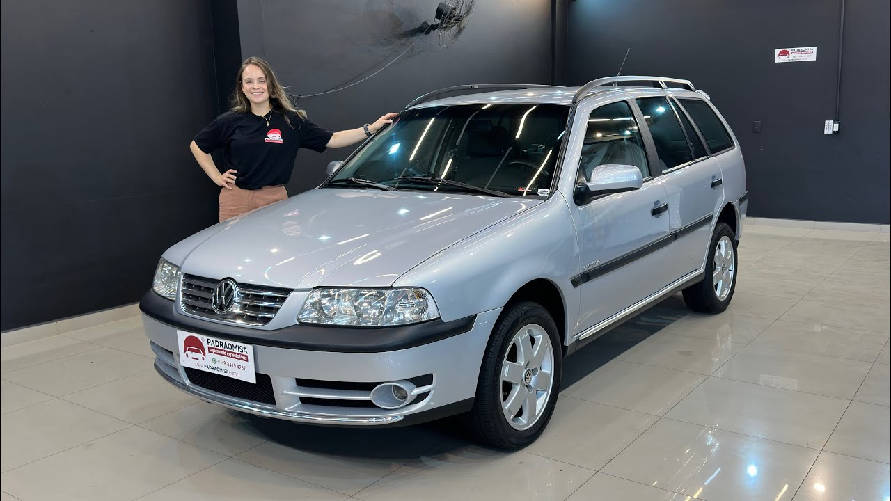 Parati Crossover 2.0 8V 2004 com 97 mil quil&ocirc;metros! 😎