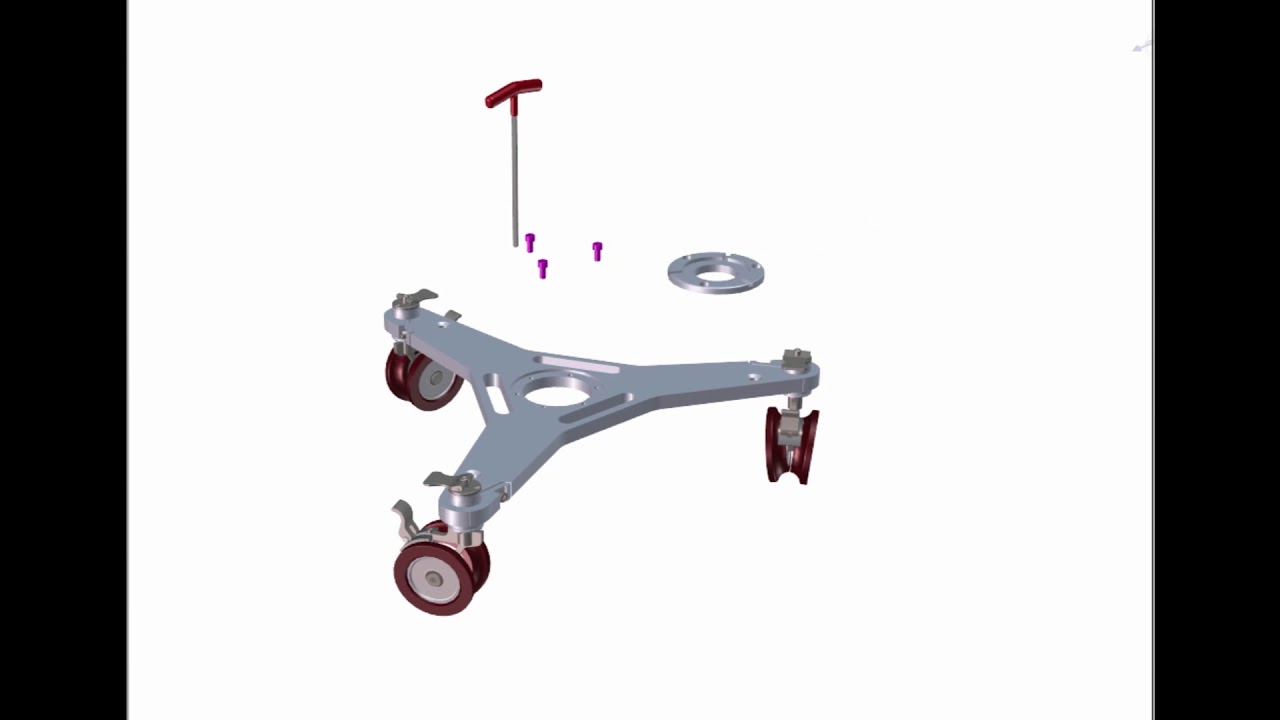 3 Wheels Bazooka Dolly.