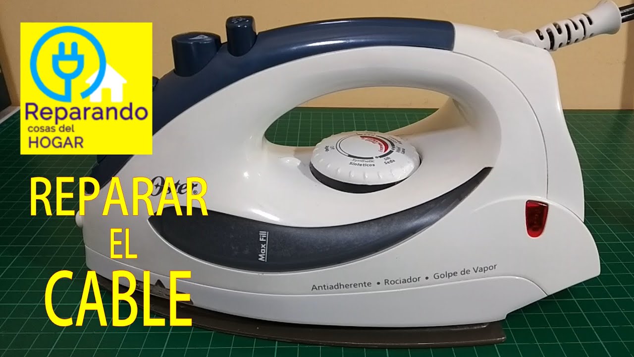 Plancha Oster reparar el cable