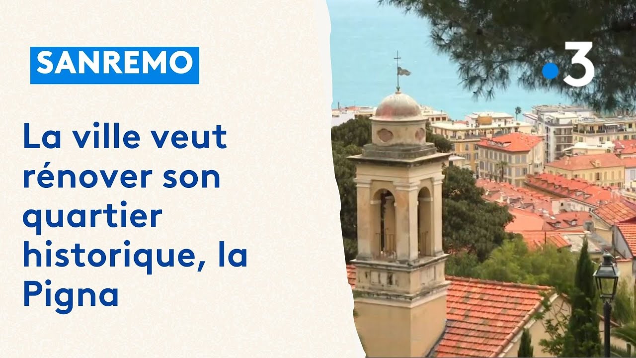 La ville de Sanremo veut rénover son quartier historique, la Pigna