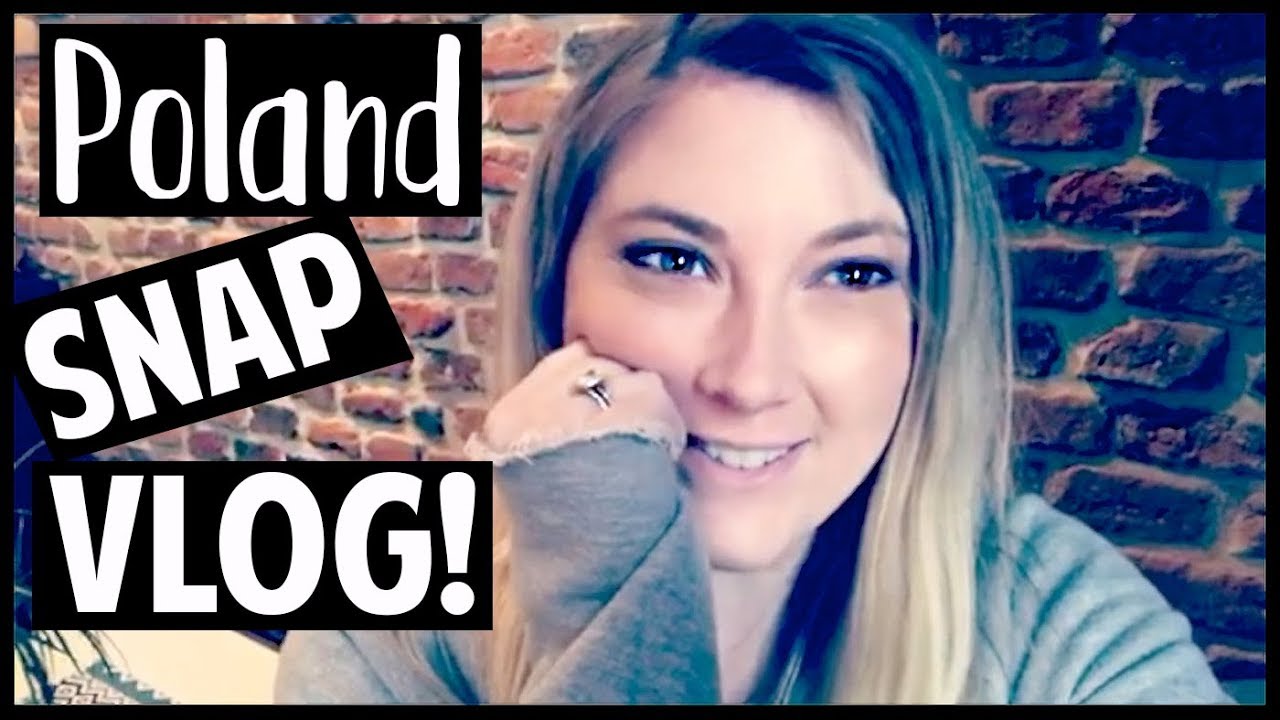 I'm in Poland! And Back! (Kinda) // Snap Vlog