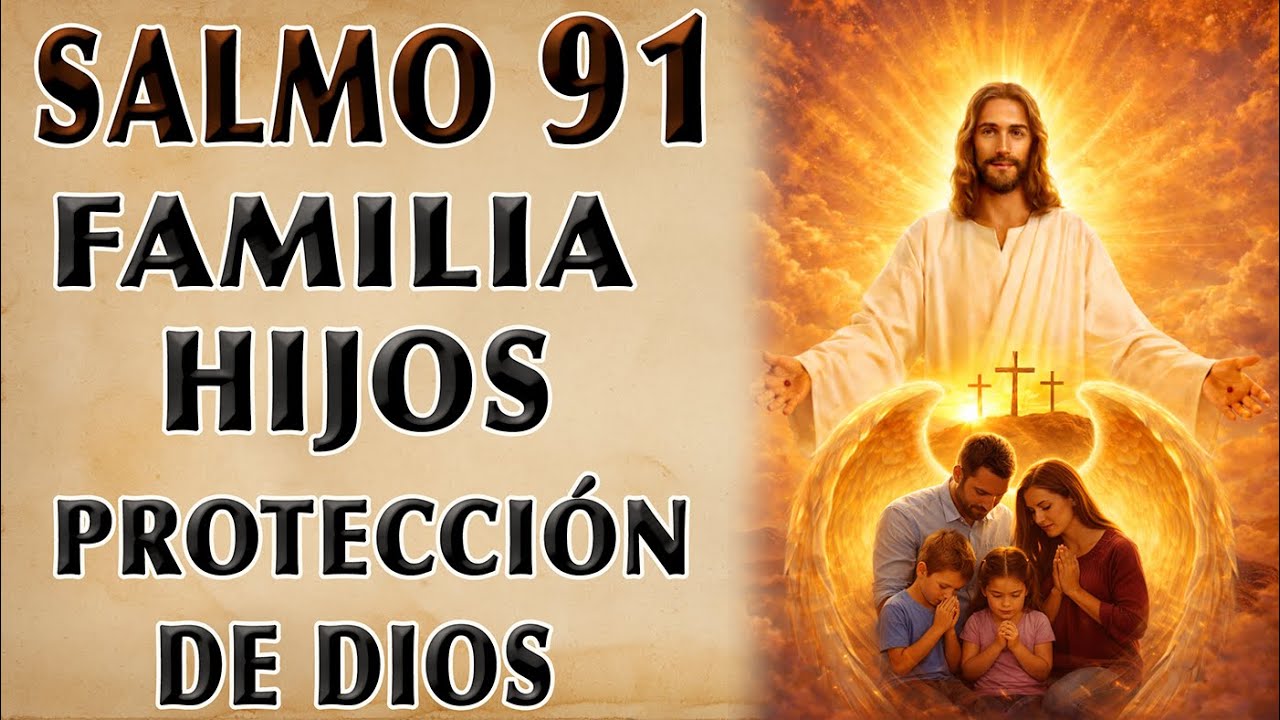 SALMOS PARA TU FAMILIA Y TUS HIJOS BAJO LA COBERTURA DE DIOS PROTEGE TU DÍA CON SALMO 91 ORACIÓN