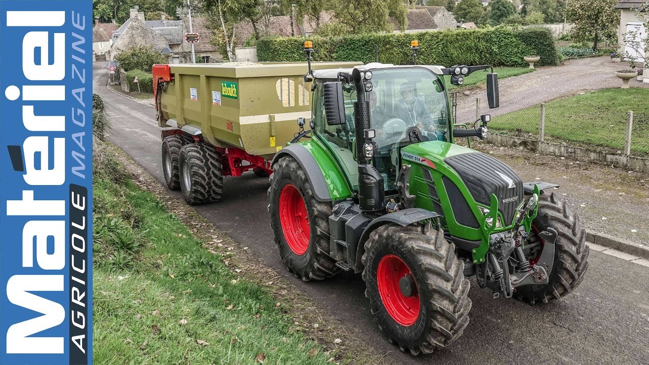 Test Drive Fendt 514 by Matériel Agricole