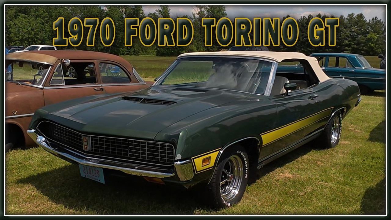 1970 Ford Torino GT at Blacksmith Lounge Memorial Day Car Show 2025 Hugo Minnesota