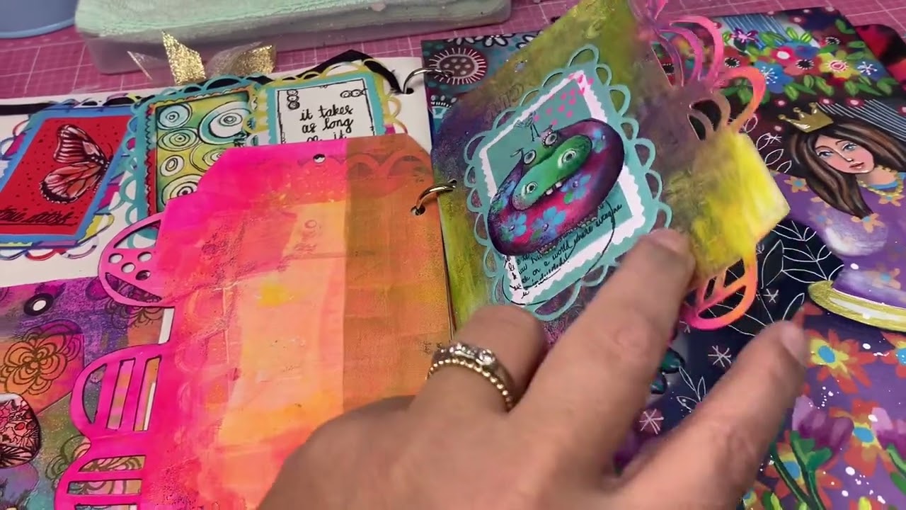 ART BY MARLENE journal flip-through and creative space. (Nov 2022)