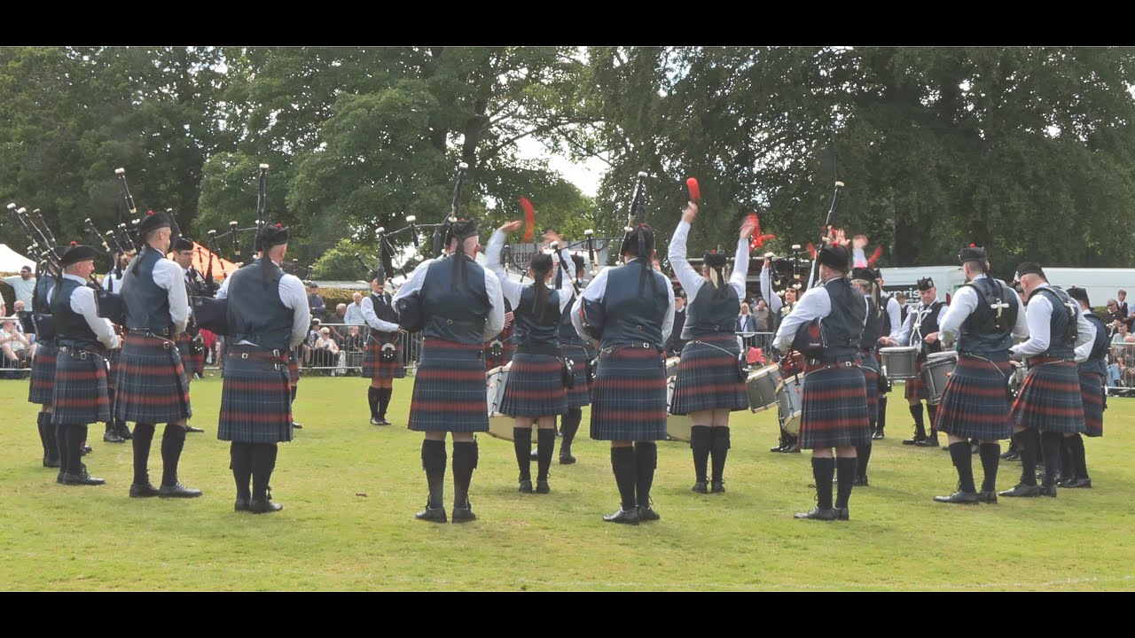 Closkelt Pipe Band's Good Move medley at the 2024 Scottish Championships in Dumbarton