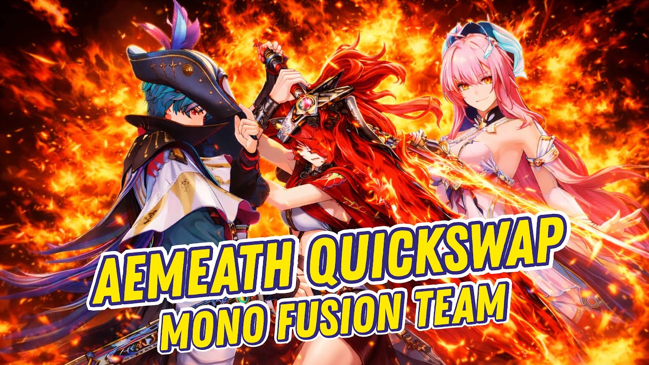 Aemeath | QUICKSWAP MONO FUSION TEAM - Wuthering Waves