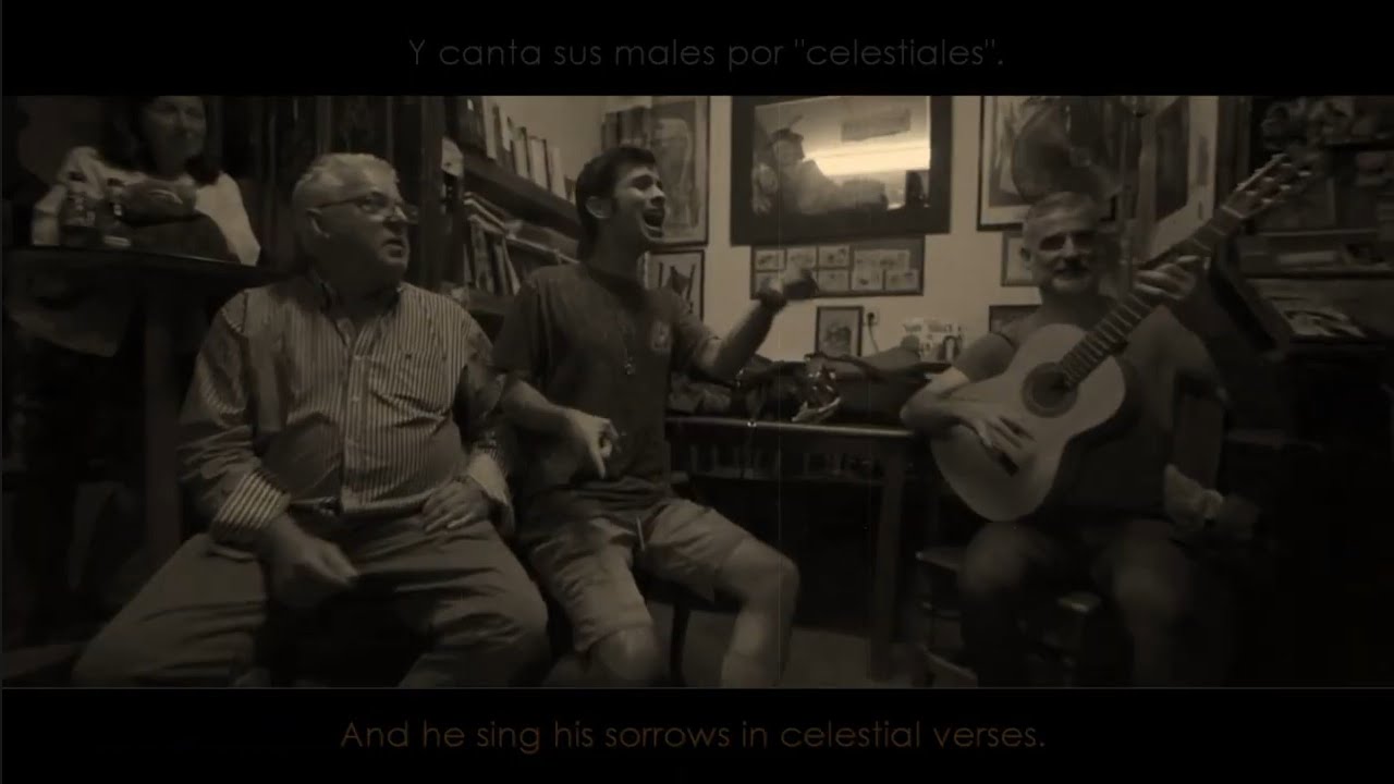 Romance de Curro "El Palmo" - Joan Manuel Serrat (Subtitulada inglés/español)