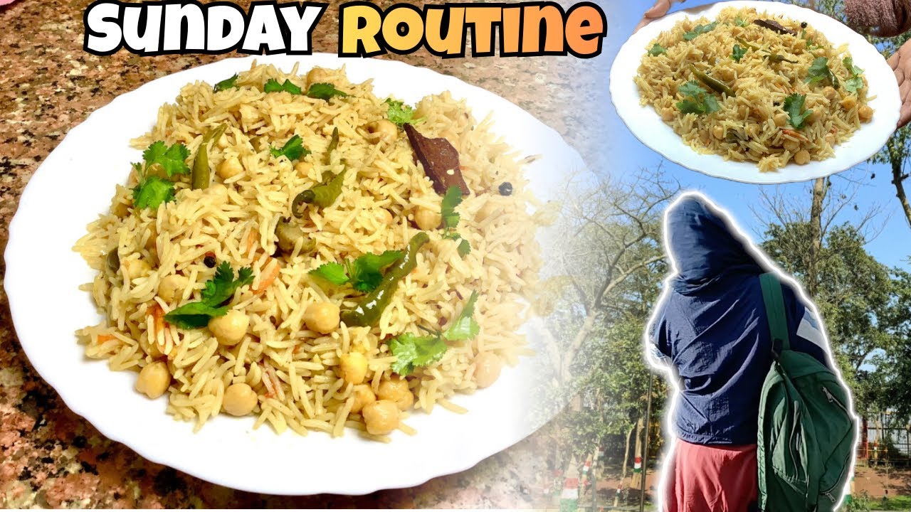 KABULI PULAO BANAYA 😍| Sunday Special & Park Time 