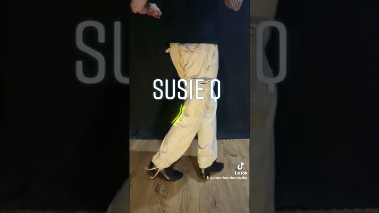 Susie Q #salsafootwork #shines #salsasolo