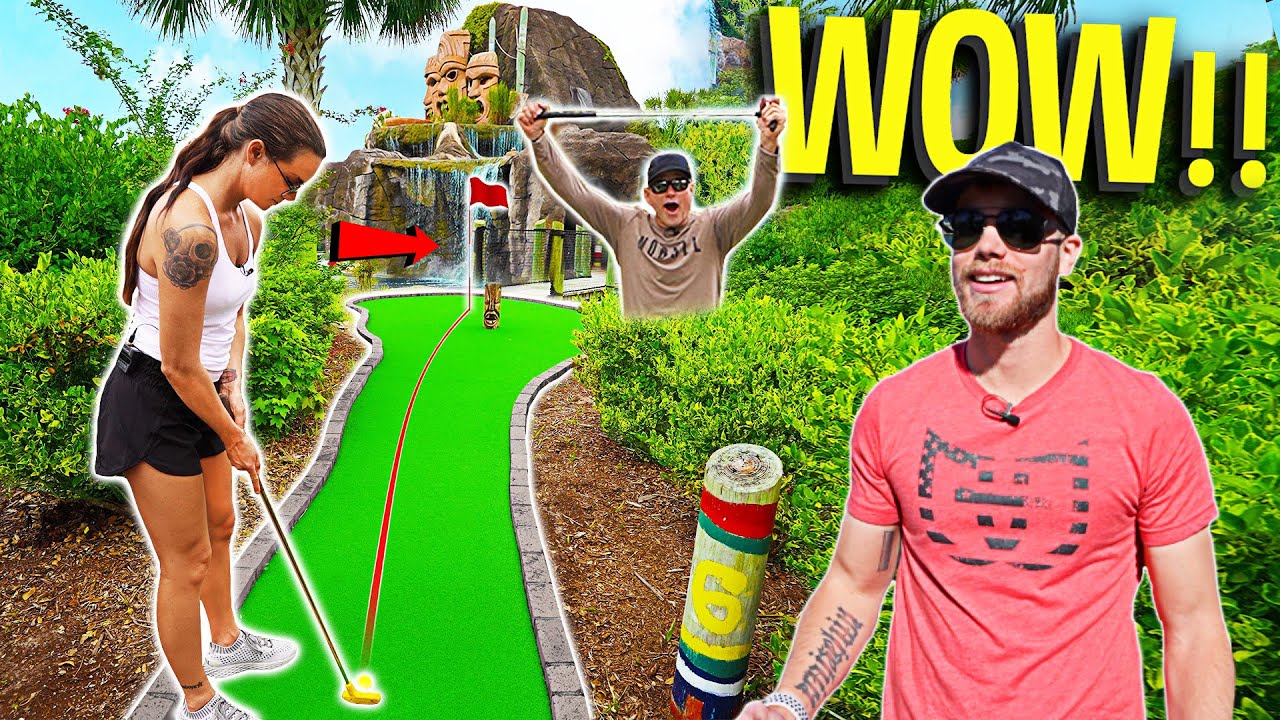This Mini Golf Game was INTENSE! - Our Closest Game Ever!