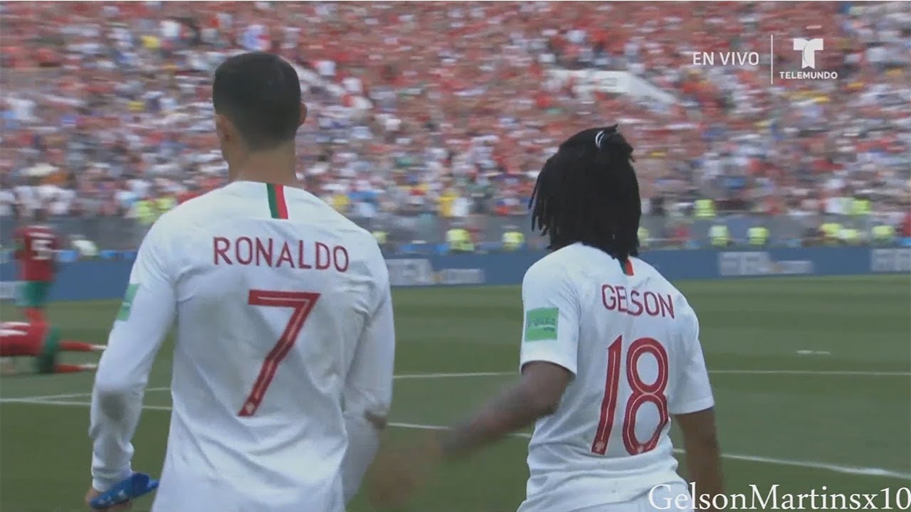 Gelson Martins vs Morocco (20-6-2018) World Cup 2018 Group Stage