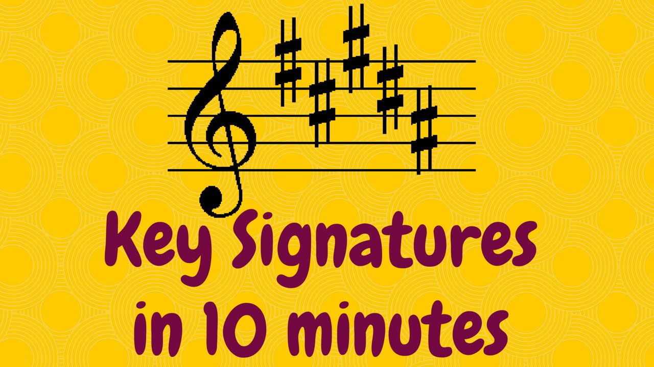 Key Signatures for Grade 5 Music Theory ABRSM: EASY!