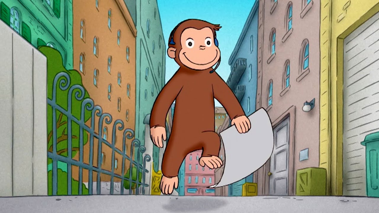 ジョージ、街のナビゲーターになる！ 🐵 おさるのジョージ