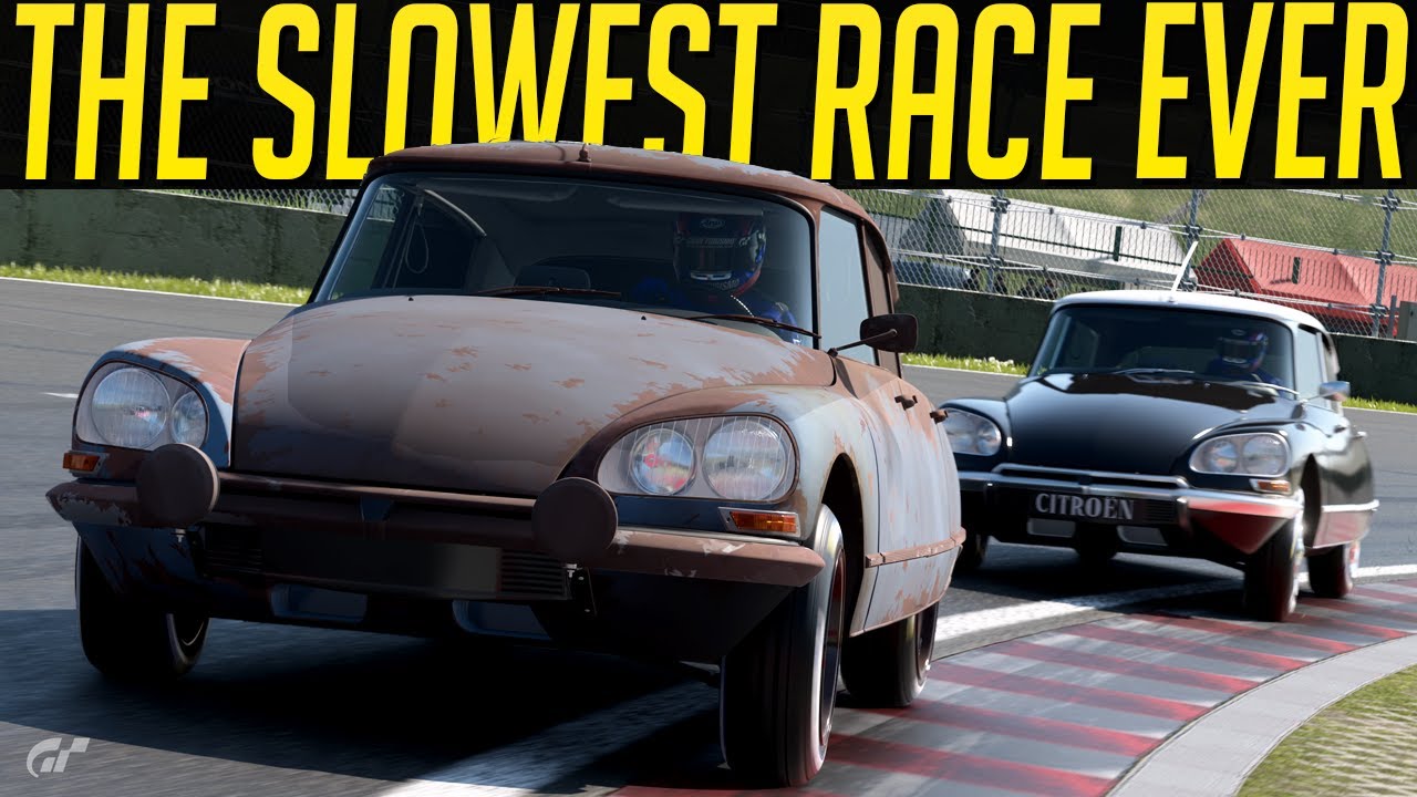 Gran Turismo 7: The Slowest Race of All Time